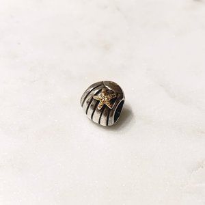 Pandora Seashell Two-Tone Charm (RETIRED)